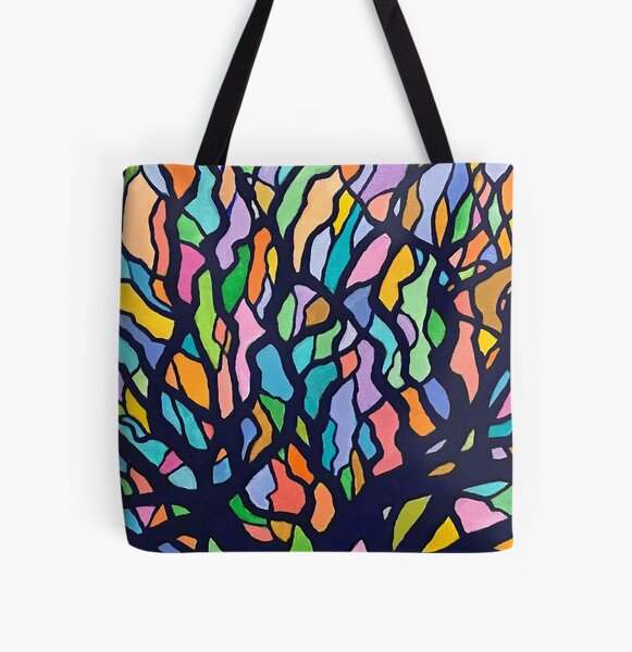 Intersections All Over Print Tote Bag