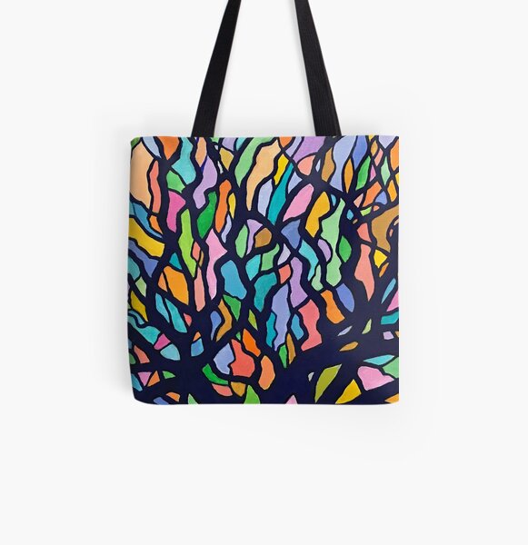 Intersections All Over Print Tote Bag