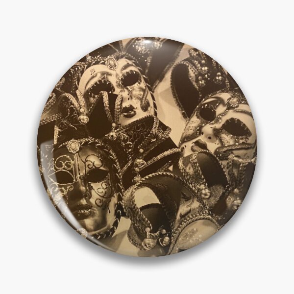 Masks of Venice Pin