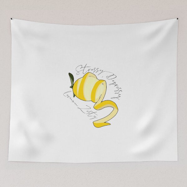 Item preview, Stressy, Depressy, Lemon Zesty designed and sold by SCarverDoodle.