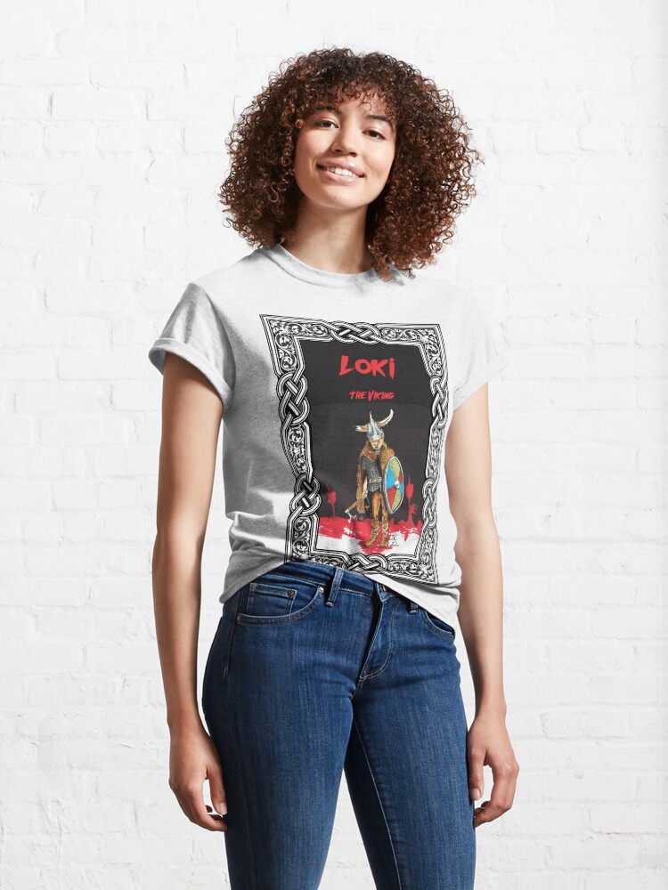 Alternate view of Loki the Viking Classic T-Shirt