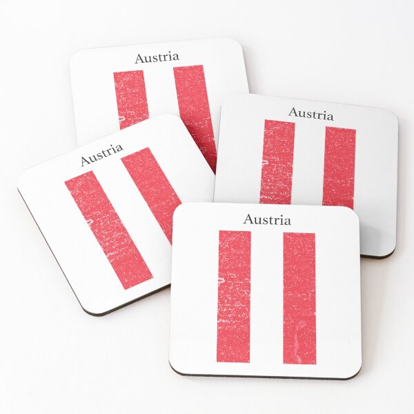 Item preview, Austria Distressed Vintage Flag designed and sold by Birdtheman12345.