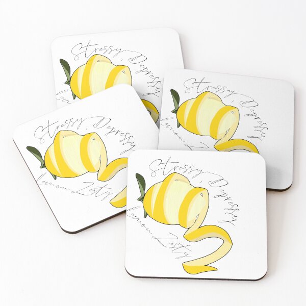 Item preview, Stressy, Depressy, Lemon Zesty designed and sold by SCarverDoodle.