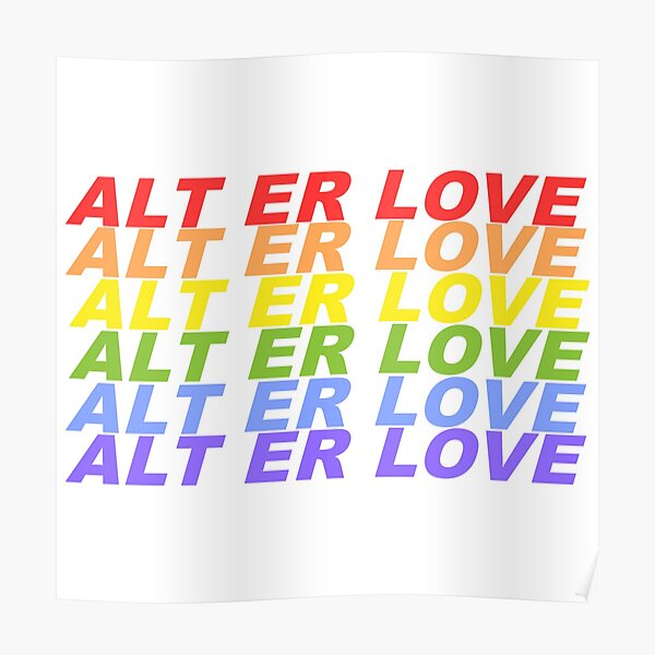 SKAM 'Alt Er Love' EVAK Poster