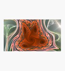 Middle red Photographic Print