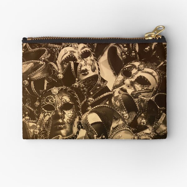 Masks of Venice Zipper Pouch