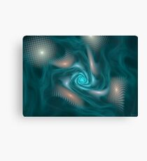 Caught in net Canvas Print