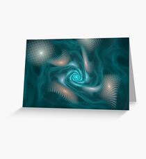 Caught in net Greeting Card