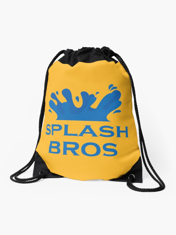 golden state warriors drawstring bag