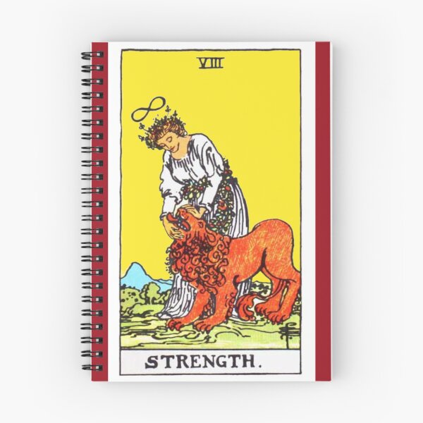 Item preview, Carta del tarot de fuerza designed and sold by Blondshell.