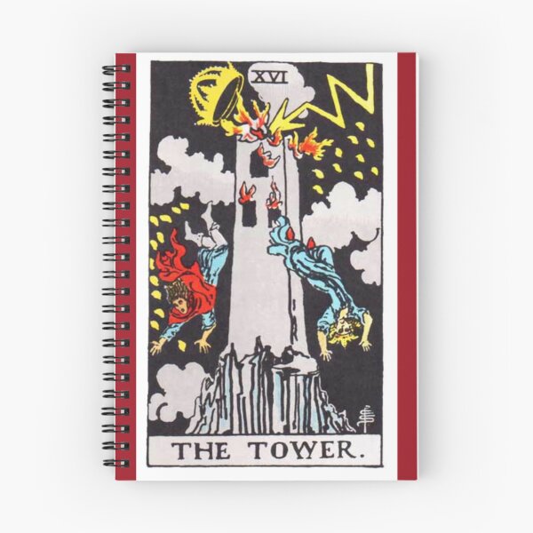 Artikelvorschau, Die Turm-Tarotkarte entworfen und verkauft von Blondshell.