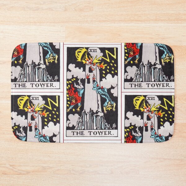 Item preview, The Tower tarot card designed and sold by Blondshell.
