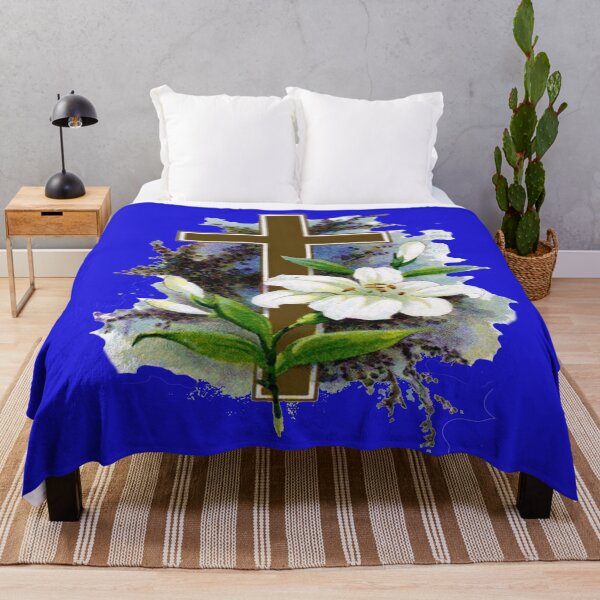 Item preview, EASTER LILIES with CROSS designed and sold by Timothy Forder.