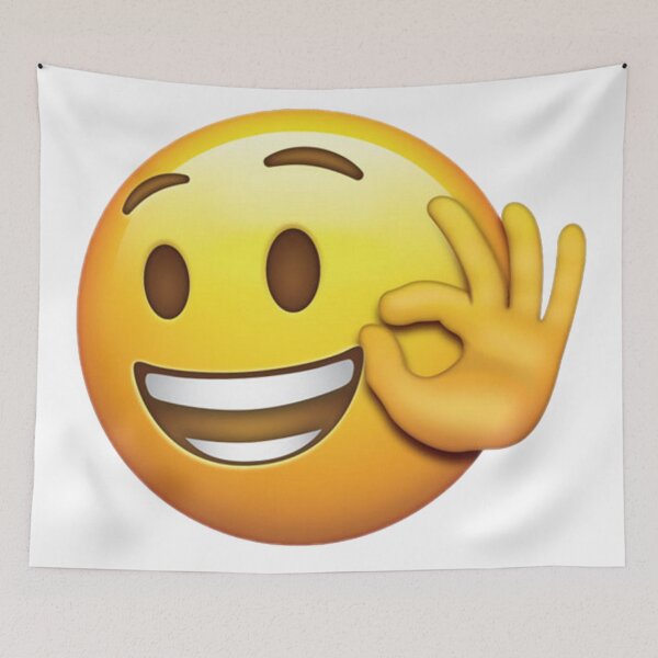 Item preview, A-OK Apple Emoji designed and sold by U7O5.