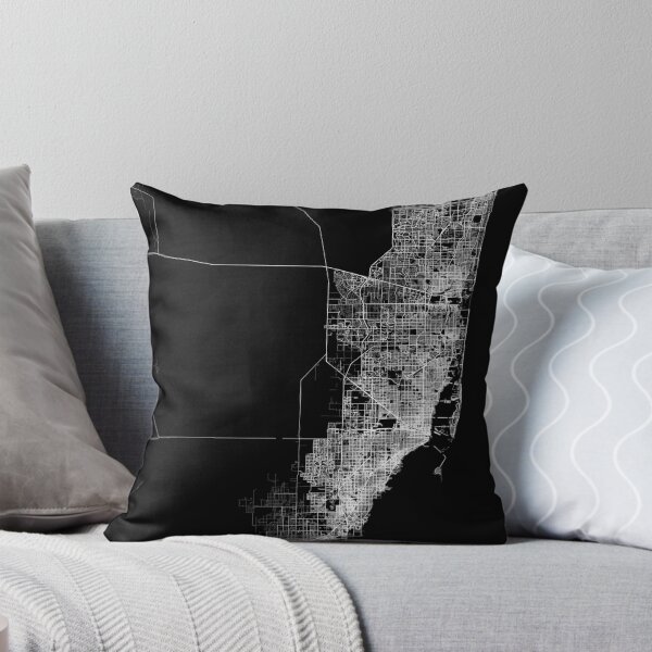 Item preview, Miami map  designed and sold by linelinelines.