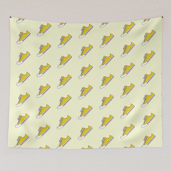 Item preview, yellow chuck taylor designed and sold by AnnieGarbs.