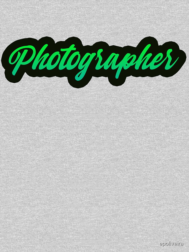 Photographer Green by epoliveira