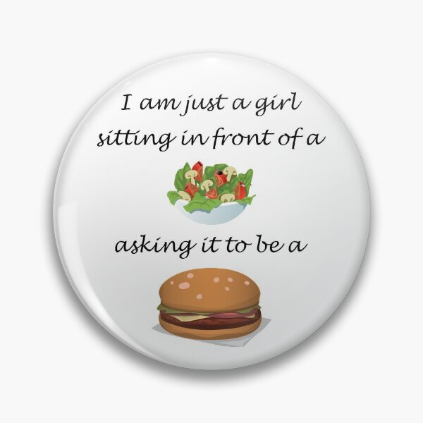 Item preview, Hamburger Hopeful  (girl) designed and sold by ColorfulCortex.
