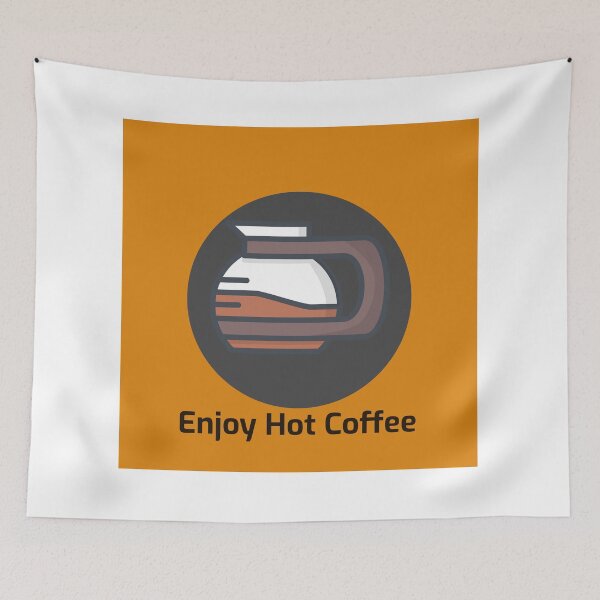 Item preview, ENJOY HOT COFFEE designed and sold by Jayaraman Sivasubramanian Madurai.