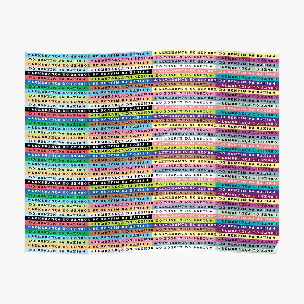 Fitas Da Senhor Da Bonfim Art Print By Jvorzimmer Redbubble