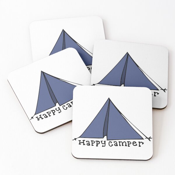 Item preview, happy camper designed and sold by Maddie Schneider.