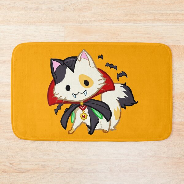 Item preview, Halloween Chibi Winged Kitty - Calico Vampire Dracula Cat designed and sold by ghostfire.