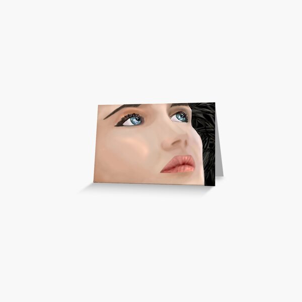 Isabelle Adjani Greeting Card