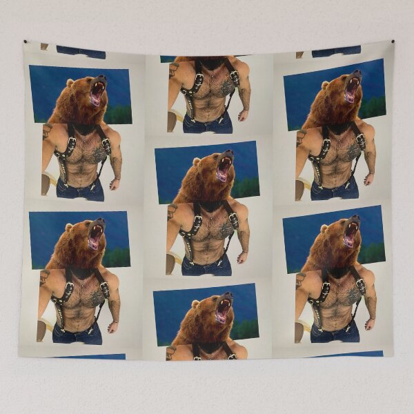 Item preview, BEAR HARNESS - repurposed, up-cycled photos designed and sold by MikesArtChi.