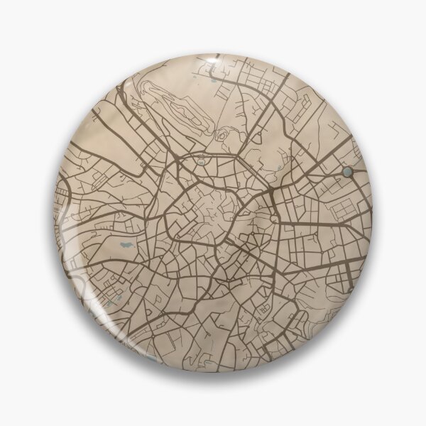 Item preview, Aachen Sepia Map designed and sold by CPTVDesign.