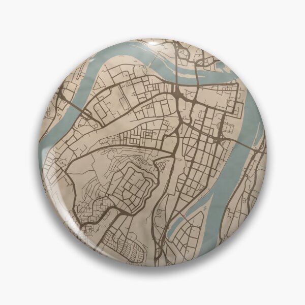 Item preview, Koblenz Sepia Map designed and sold by CPTVDesign.