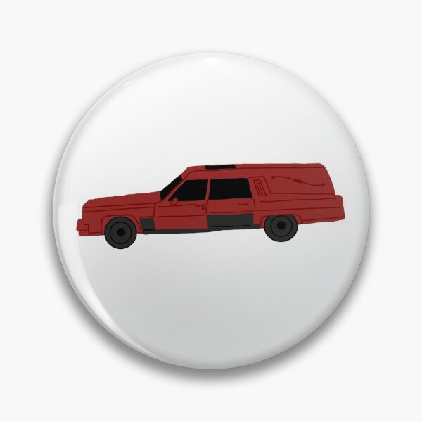 Item preview, Red hearse designed and sold by wakinguptired.