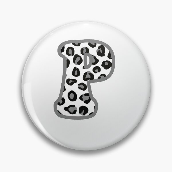 Item preview, Uppercase Leopard "P" designed and sold by Maggie S.