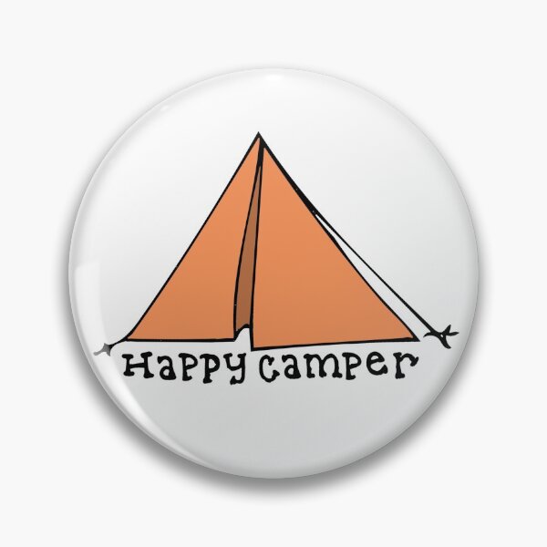 Item preview, happy camper designed and sold by Maddie Schneider.