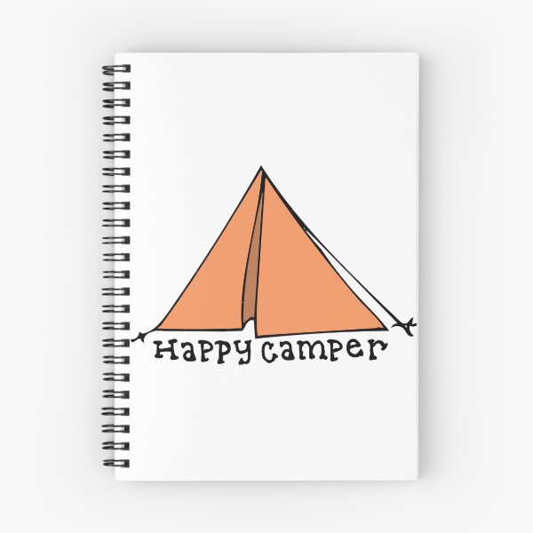 Item preview, happy camper designed and sold by Maddie Schneider.