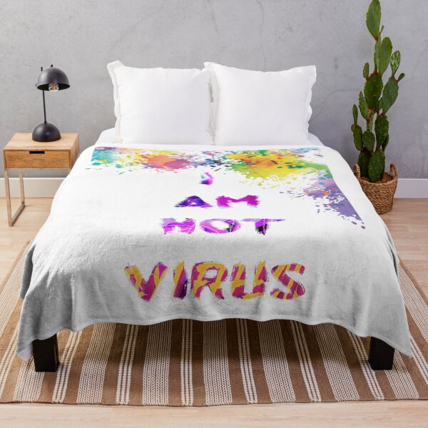 Artikelvorschau, Ich bin nicht Virus T-Shirt Farbe Farbe entworfen und verkauft von mafia2020.