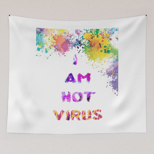 Item preview, im not virus t shirt color paint  designed and sold by mafia2020.