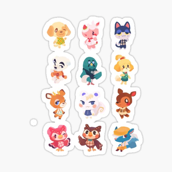 Animal Crossing Sticker Pack Sticker