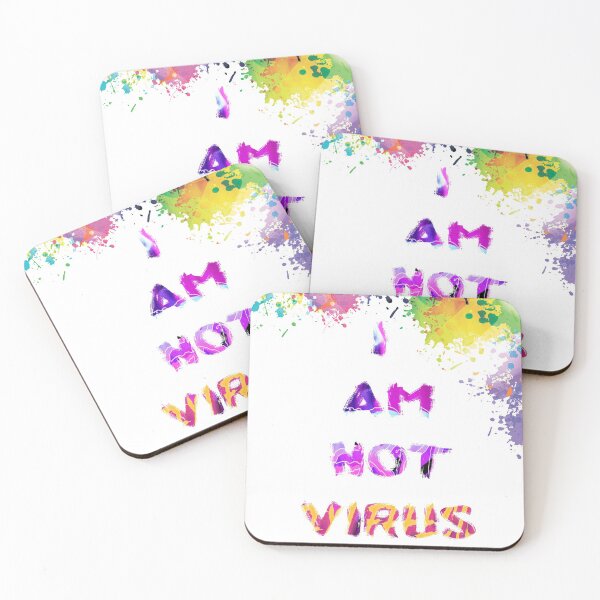 Item preview, im not virus t shirt color paint  designed and sold by mafia2020.