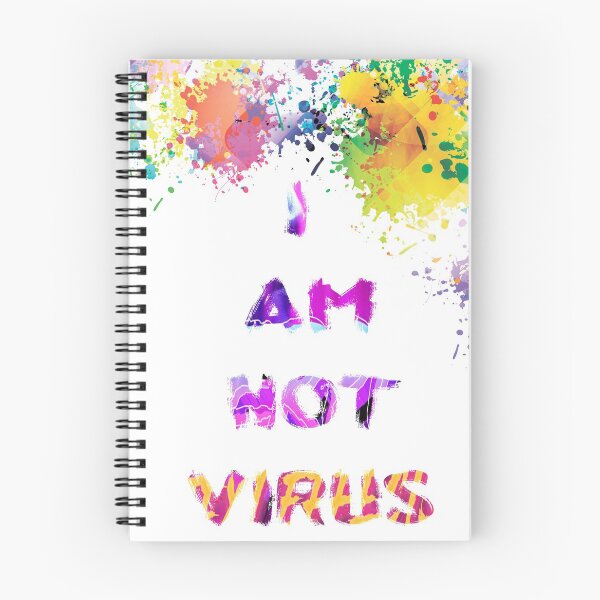 Item preview, im not virus t shirt color paint  designed and sold by mafia2020.