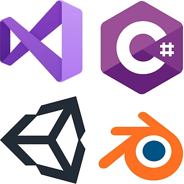 Artwork thumbnail, Unity Developer Sticker Set by DTech ⭐