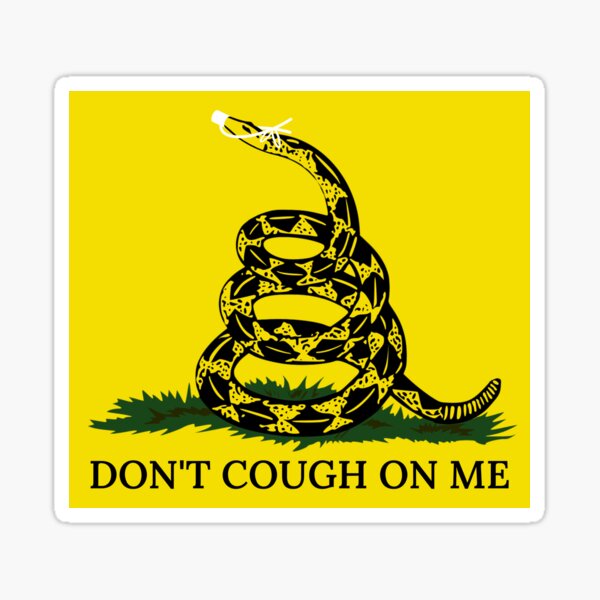 Don't Cough On Me Sticker
