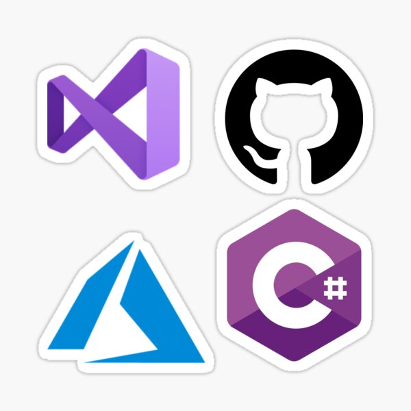 Microsoft Developer Sticker Set Sticker