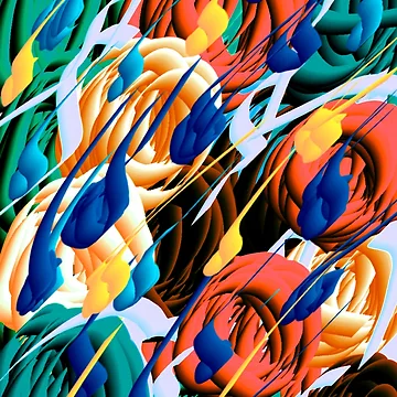 Artwork thumbnail, Spring Roses by Winterfall1972