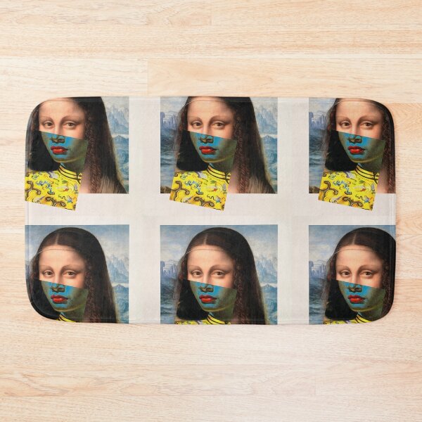 Item preview, MONA LISA KITSCH - Clean and Simple collage - repurposed photos up-cycled  designed and sold by MikesArtChi.