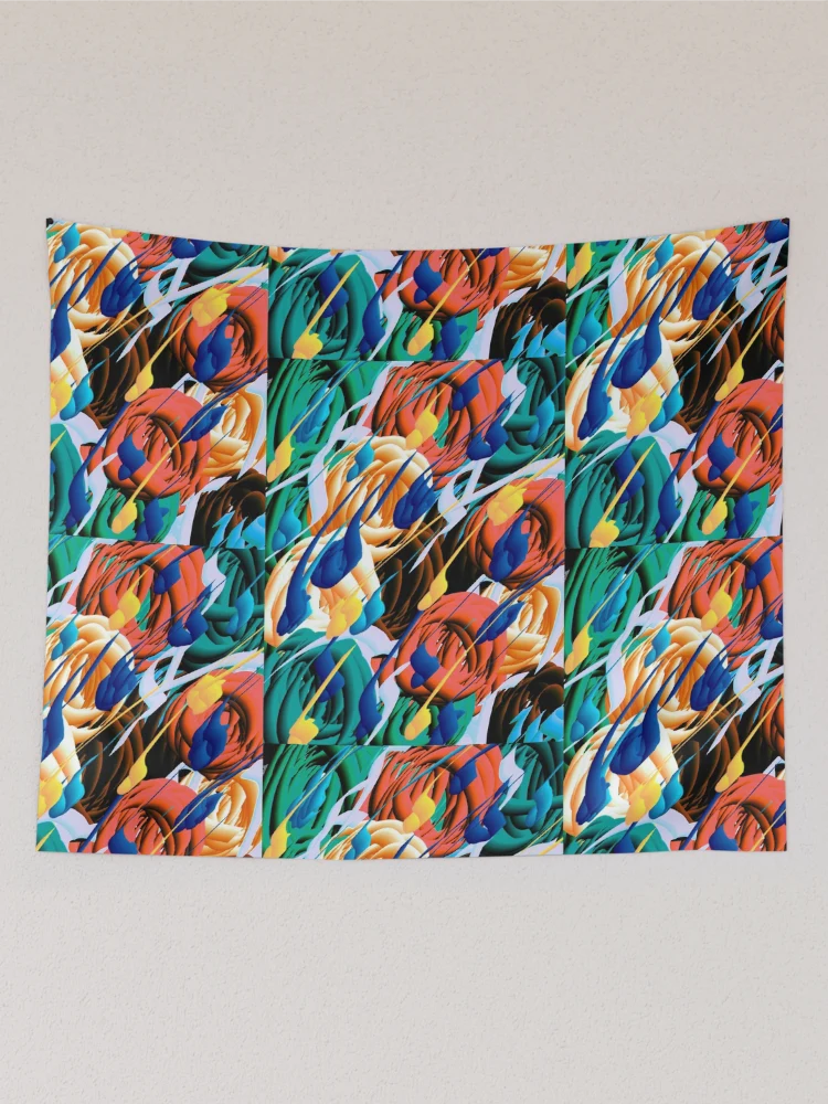 Thumbnail 2 of 3, Tapestry, Spring Roses designed and sold by Winterfall1972.