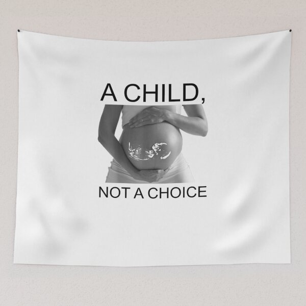 Item preview, Funny Child Gift A Child Not A Choice Black designed and sold by iBestSellings.