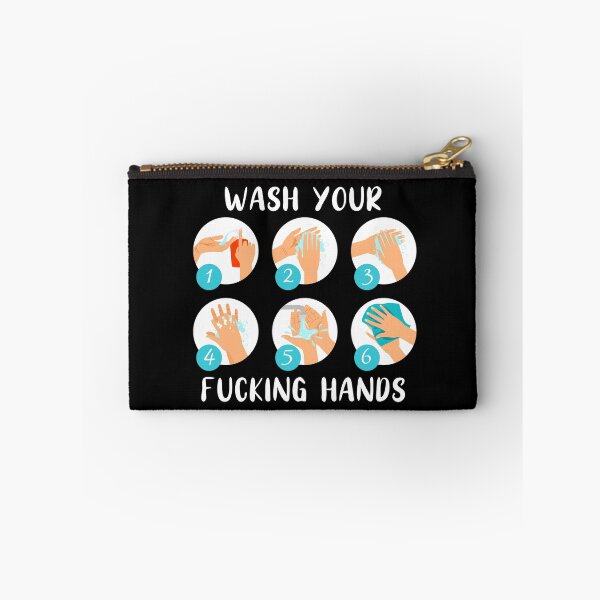 Item preview, Wash Your Fucking Hands designed and sold by TrendTastic.