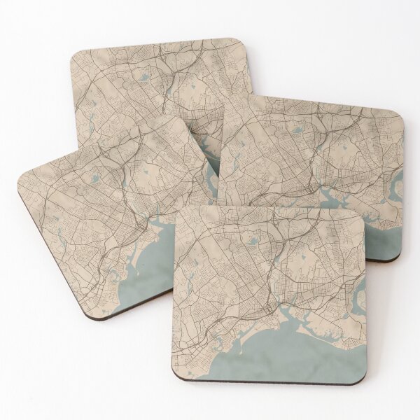 Item preview, Bridgeport Sepia Map designed and sold by CPTVDesign.