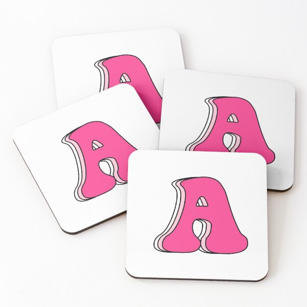 Item preview, Uppercase Pink Triple "A" designed and sold by Maggie S.
