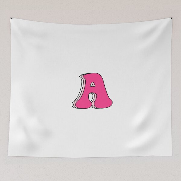 Item preview, Uppercase Pink Triple "A" designed and sold by Maggie S.